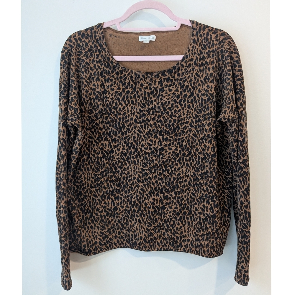 NEW Garnet Hill Silk And Cotton Oversized Sweater - Picture 2 of 8